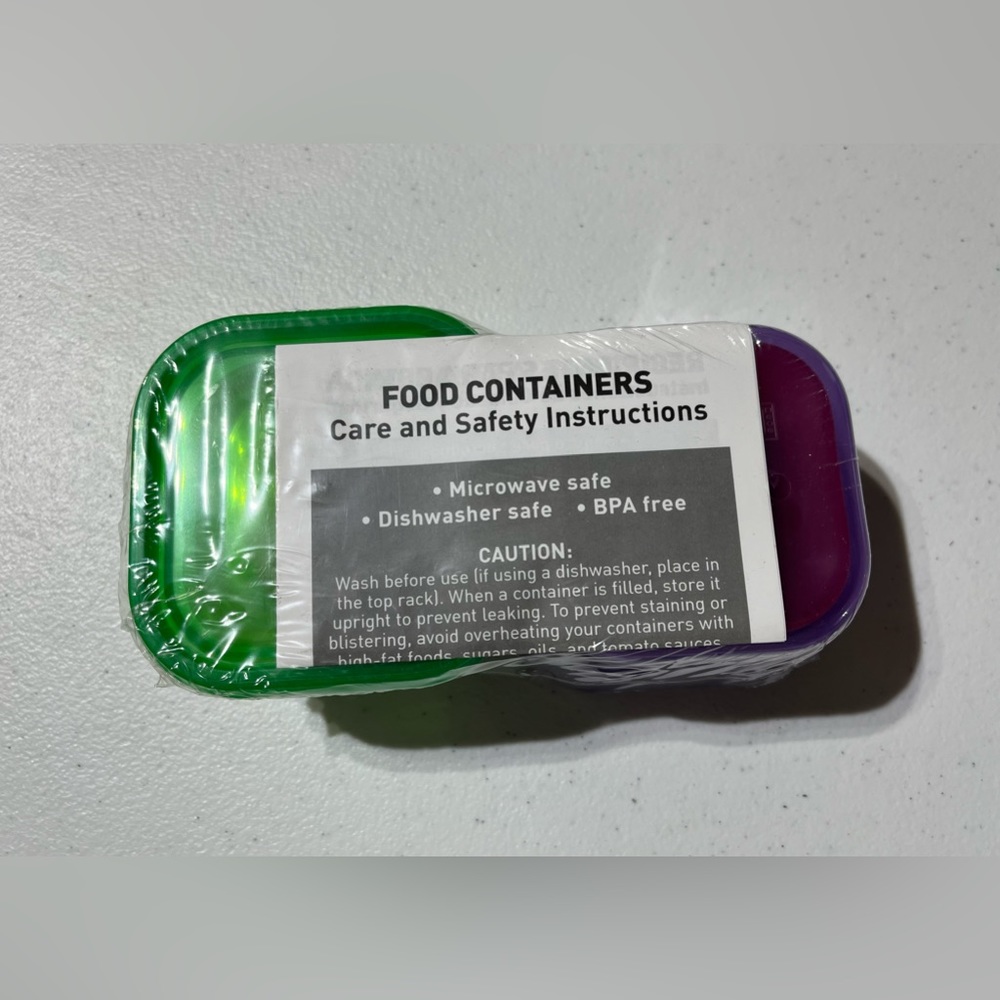 Portion Control Containers